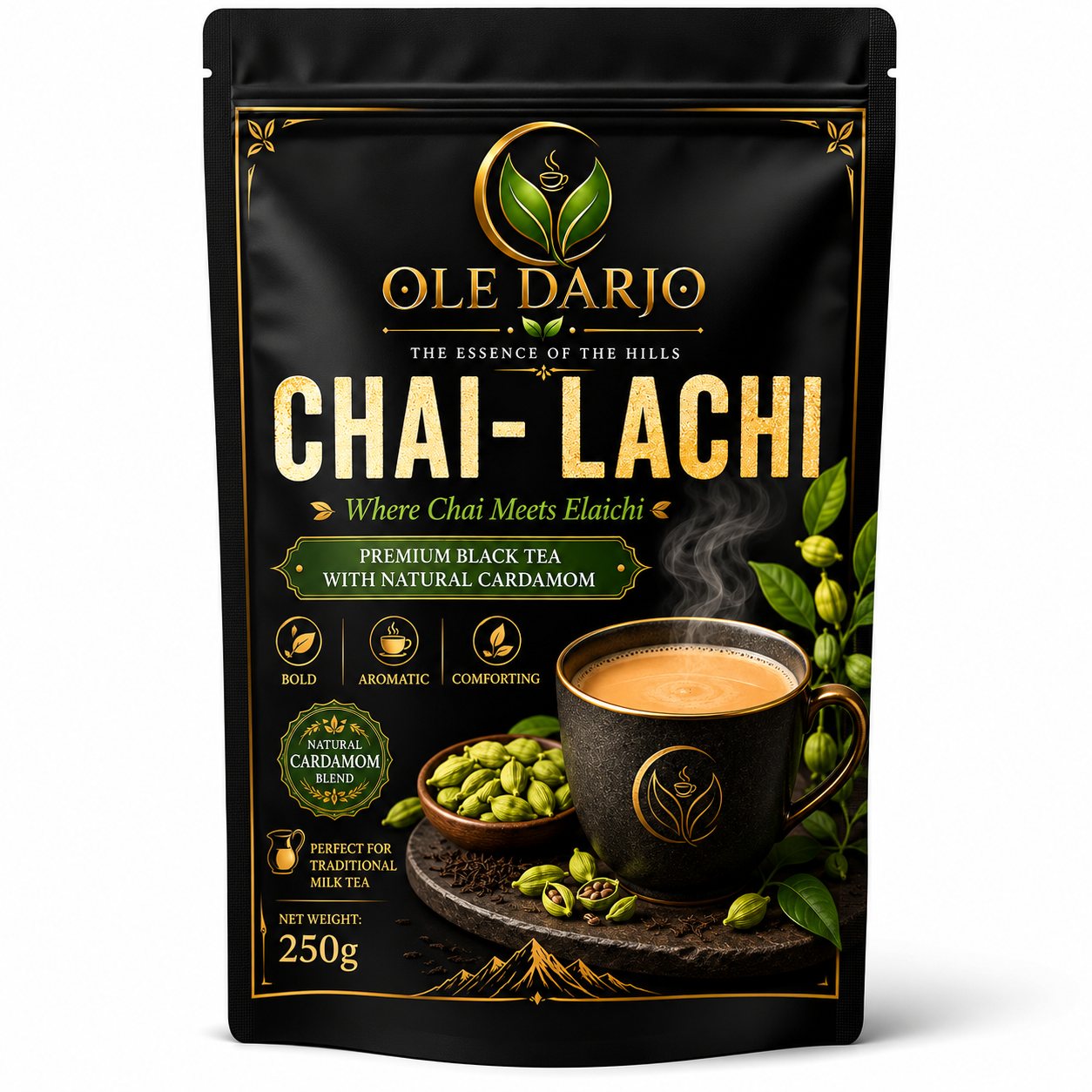 CHAI-LACHI cardamom tea pouch
