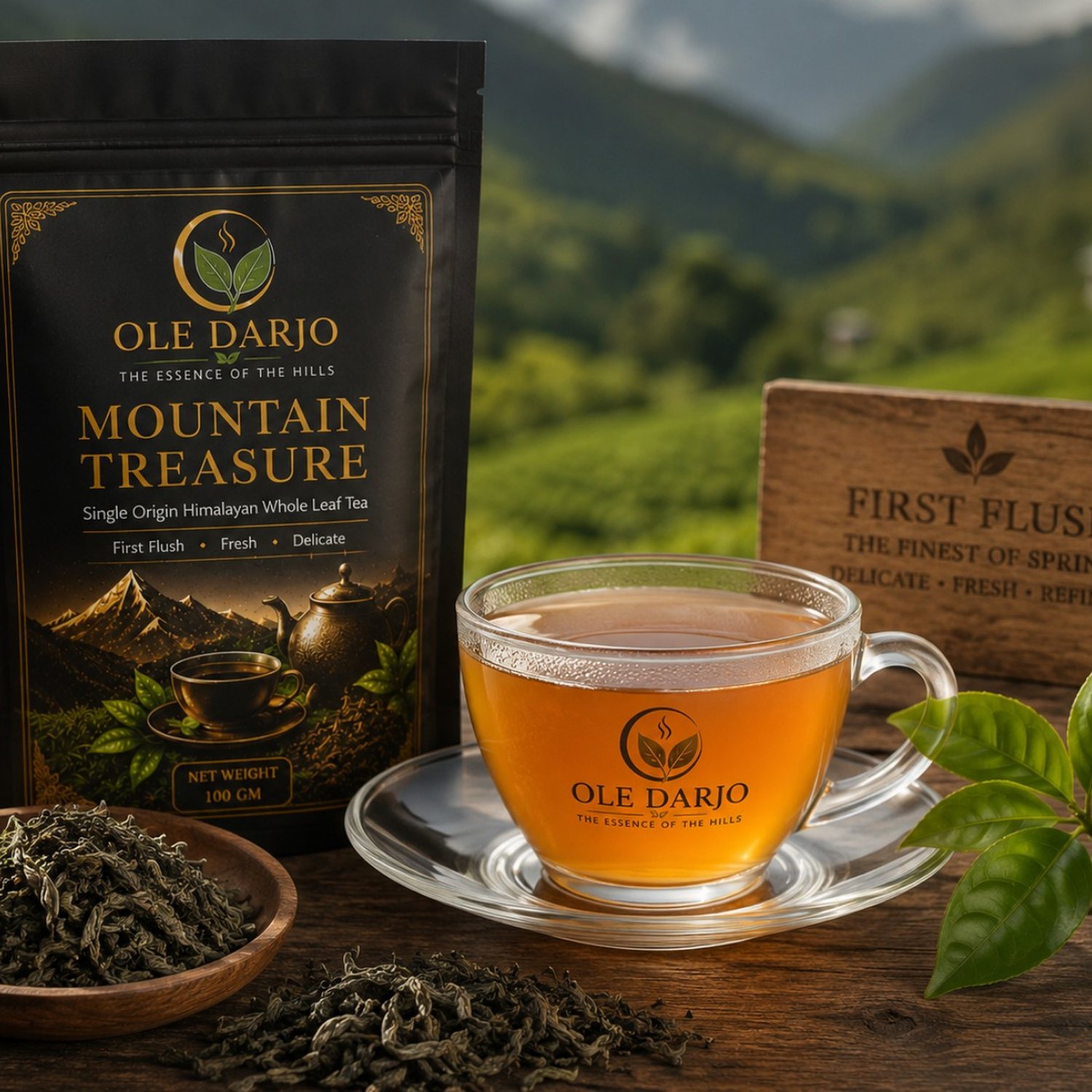 OLE DARJO Mountain Treasure premium tea